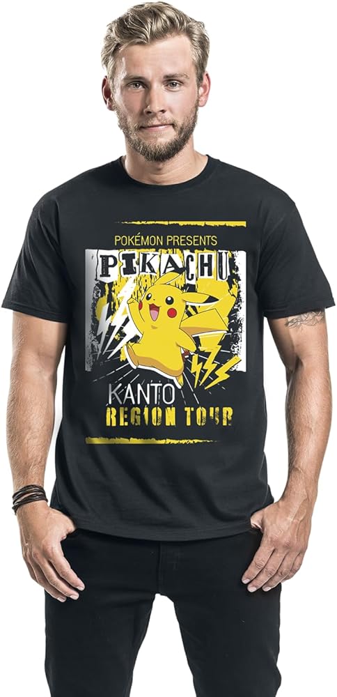 Amazon.co.jp: ポケモン ユニ 大人用 関東地域ツアー Tシャツ (XL